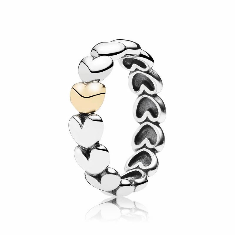 Pandora My One True Love Promise Ring - Two Tone - Canada | OP3445PB